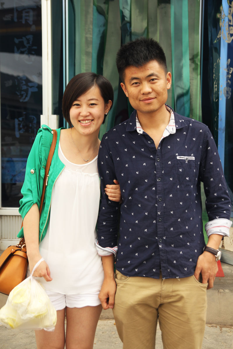 Wang Dan und Wang Ning (Anna)